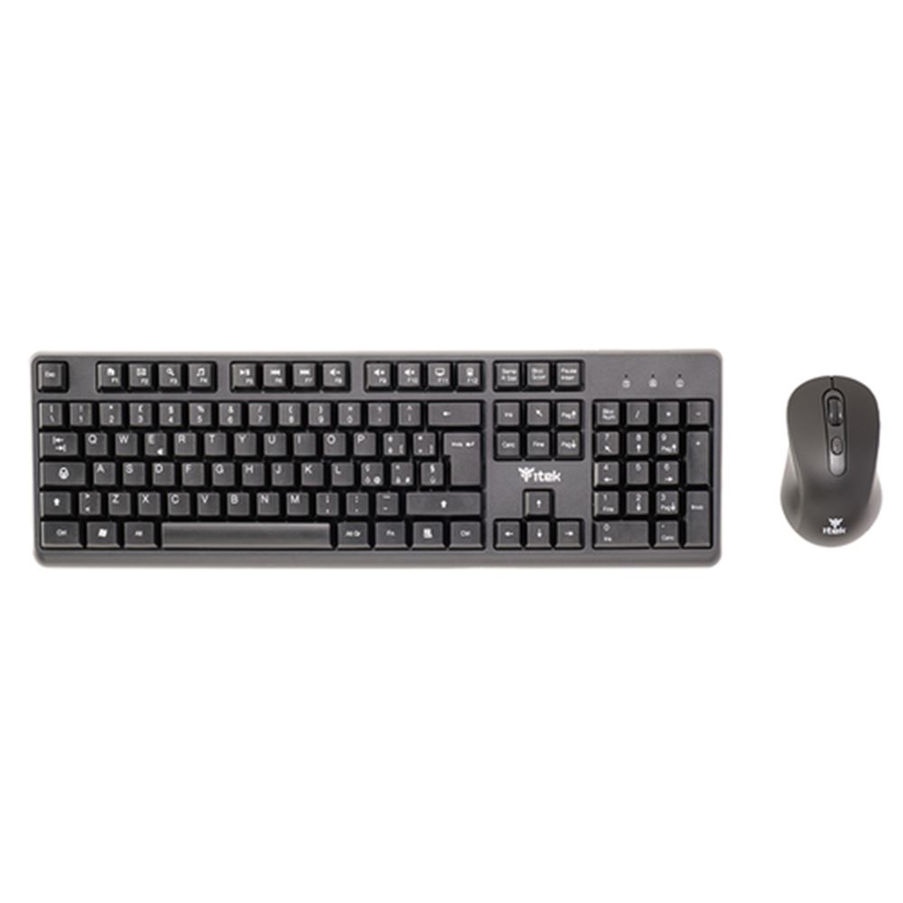 TASTIERA-+-MOUSE-ITEK-DEC-W01---WIRELESS-2.4G-&-BLUETOOTH--MOUSE-OTTICO-1600DPI